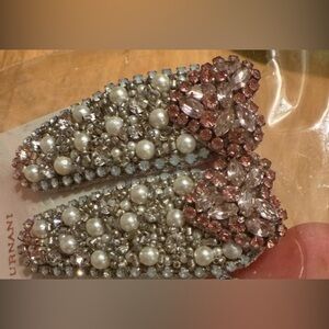 Deepa Gurnani - Starling Clip Set/Hair Clip (Pink)